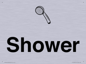 Dementia Shower sign